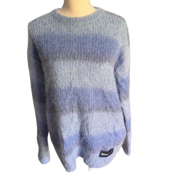 Madhappy Ombre Stripe Sweater in polar blue Large - Picture 2 of 5